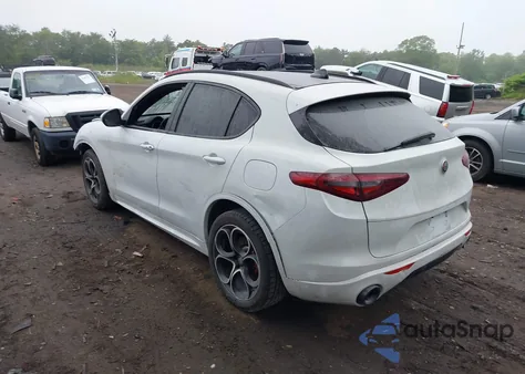 2021 Alfa Romeo Stelvio Ti/Ti Lusso/Ti Sport/Ti Sport Carbon из США, поврежденный, VIN ZASPAKBN0M7D03493